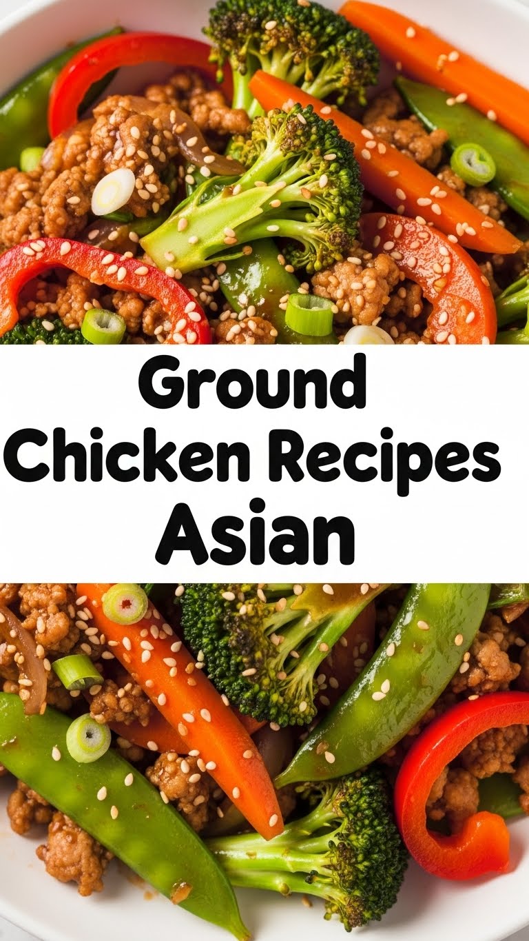 Ground Chicken Recipes Asian