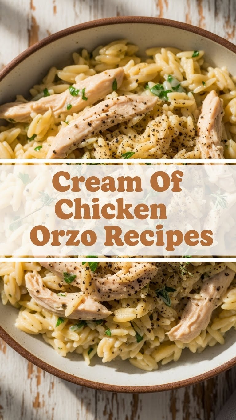 Cream Of Chicken Orzo Recipes