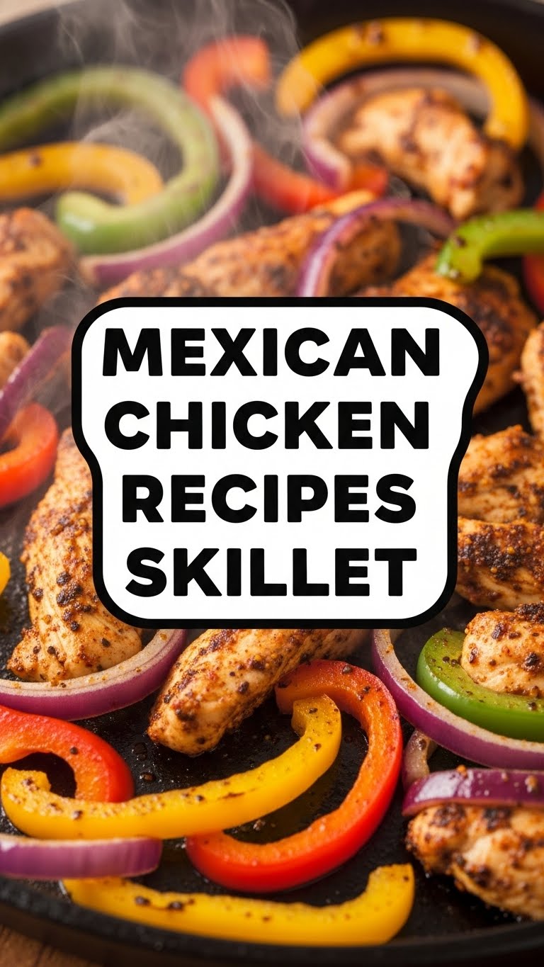 Mexican Chicken Recipes Skillet