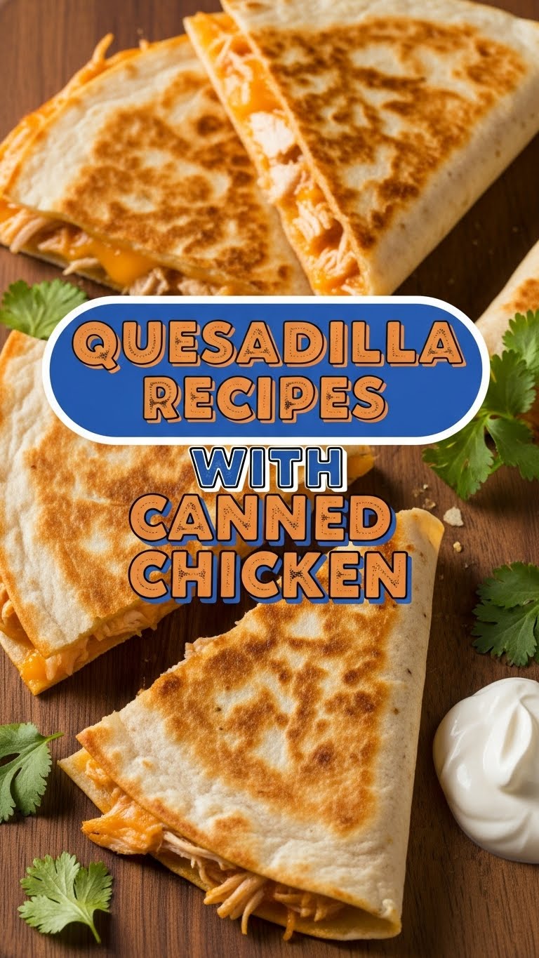 Quesadilla Recipes With Canned Chicken