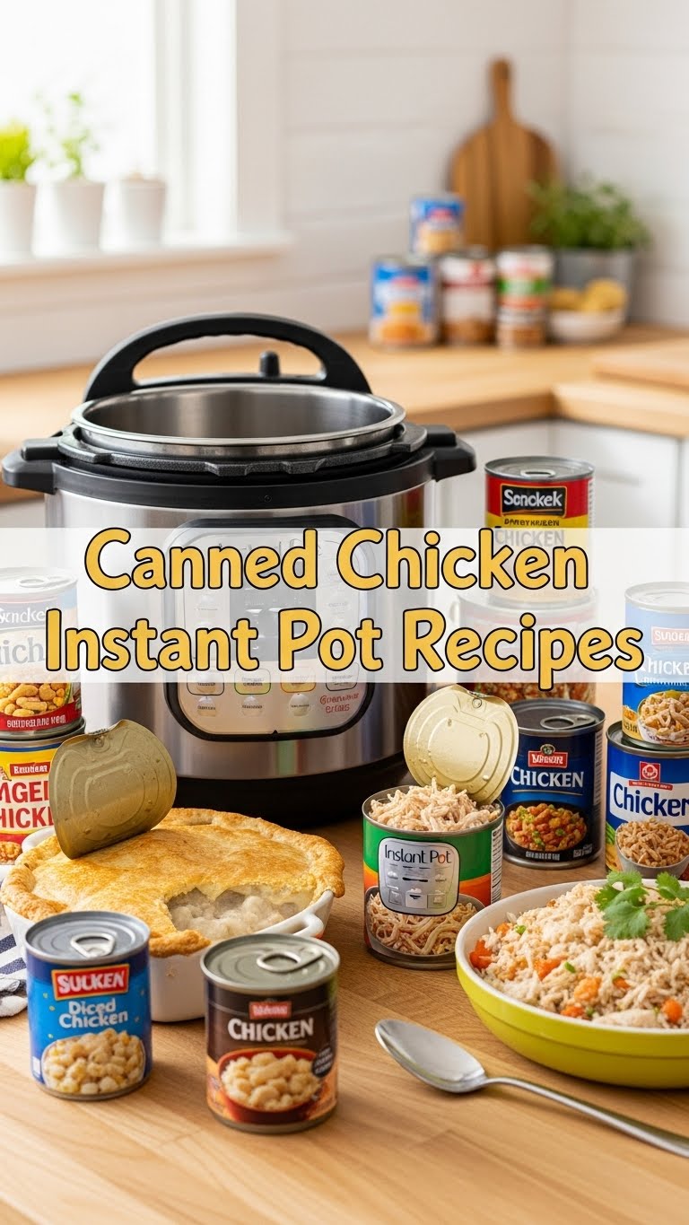 Canned Chicken Instant Pot Recipes