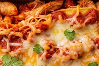 Shredded Chicken Recipes Mexican Enchilada Casserole