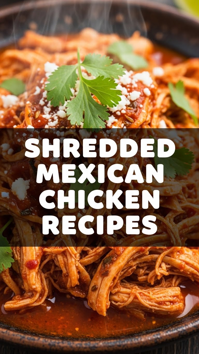 Shredded Mexican Chicken Recipes