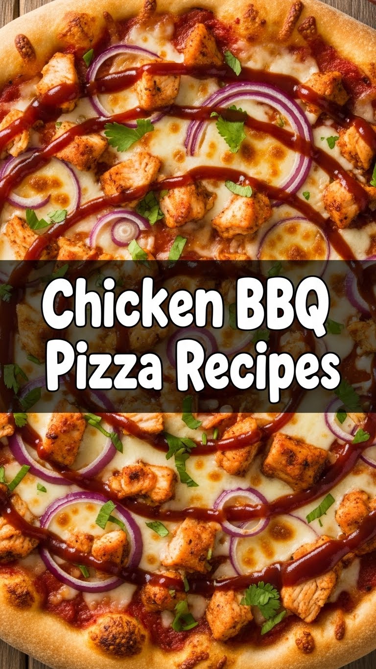 Chicken BBQ Pizza Recipes