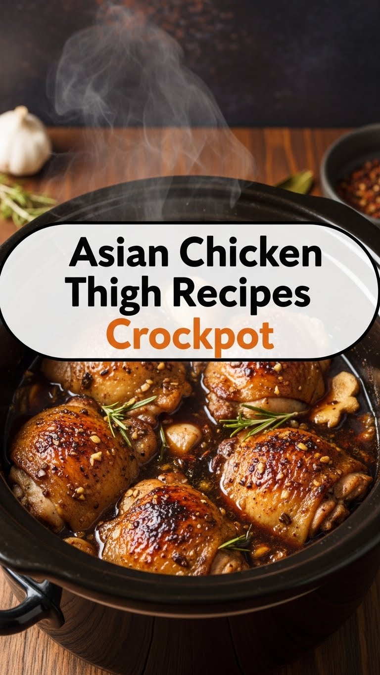 Asian Chicken Thigh Recipes Crockpot