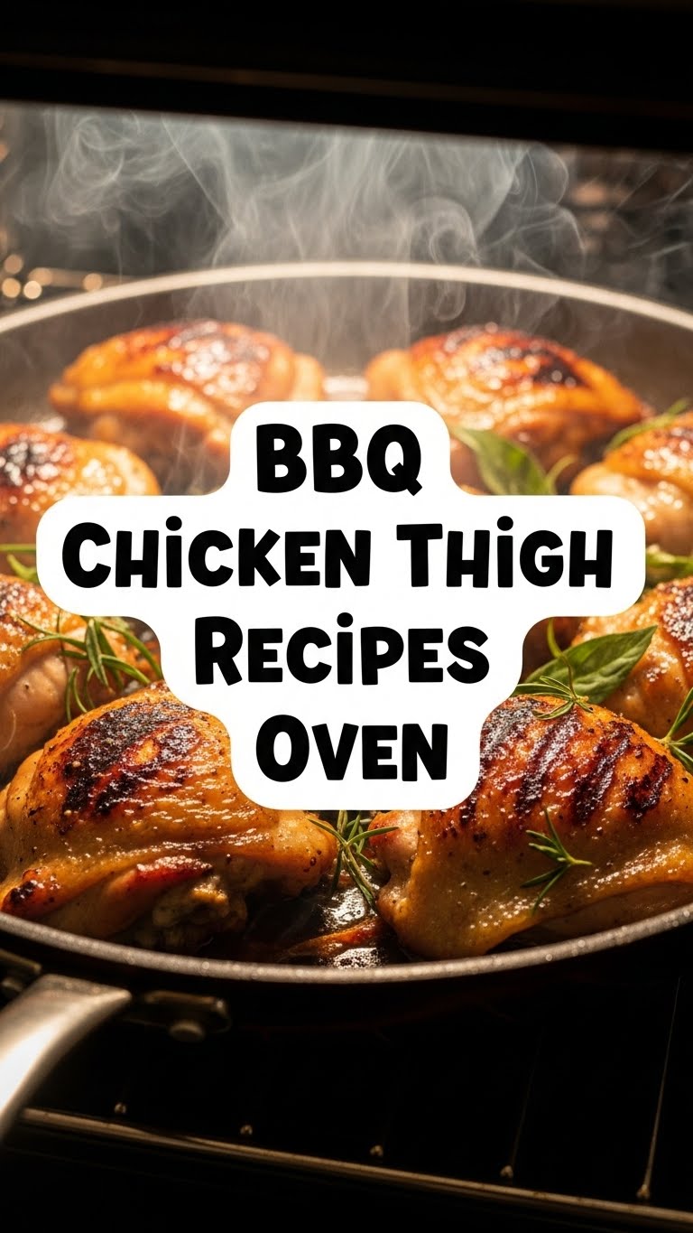 BBQ Chicken Thigh Recipes Oven