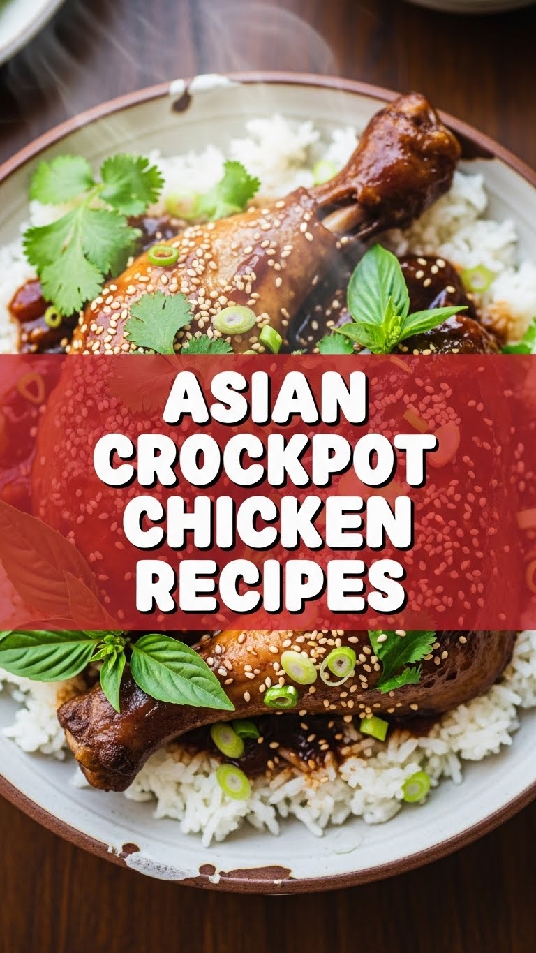 Asian Crockpot Chicken Recipes