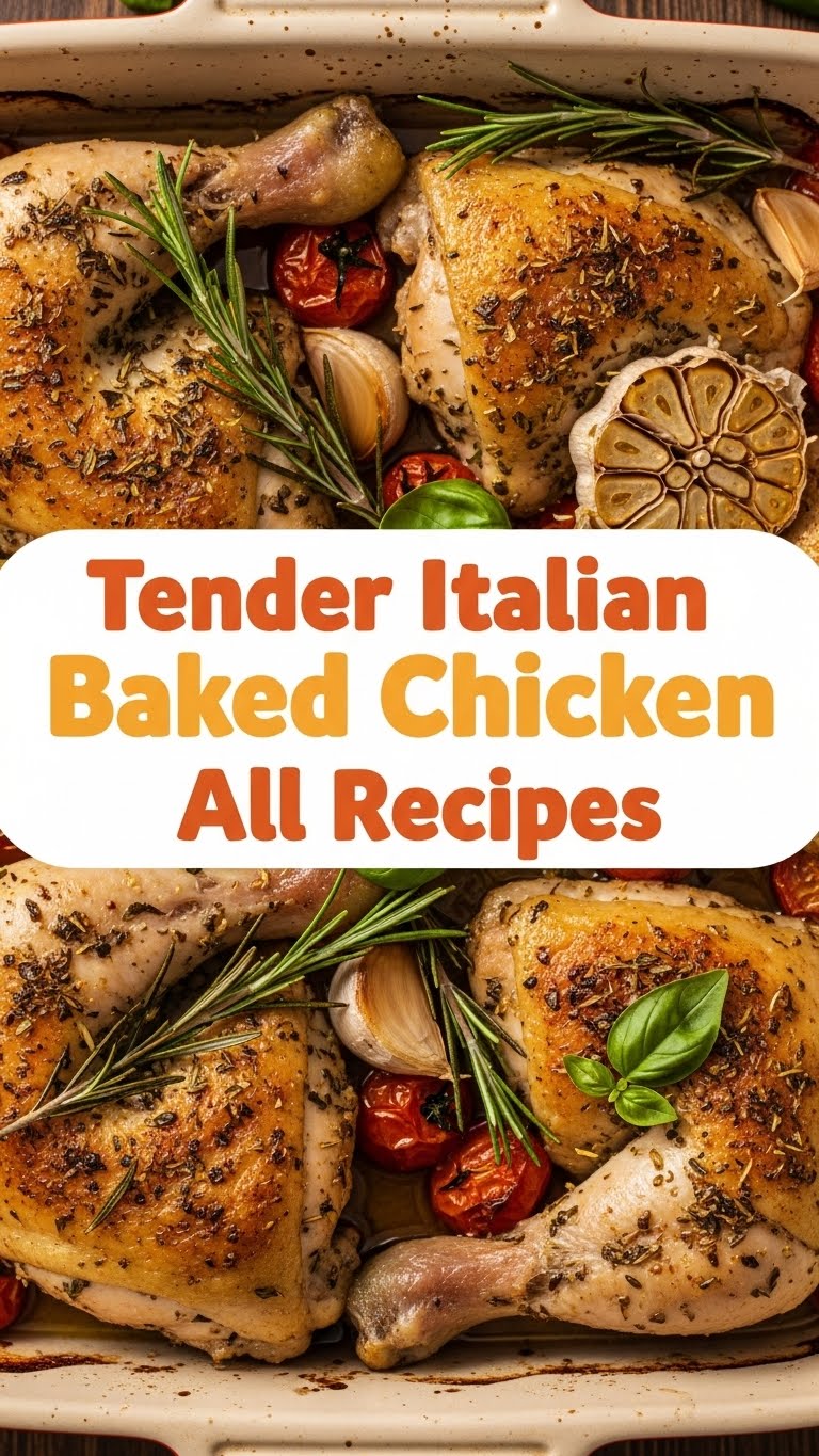 Tender Italian Baked Chicken All Recipes