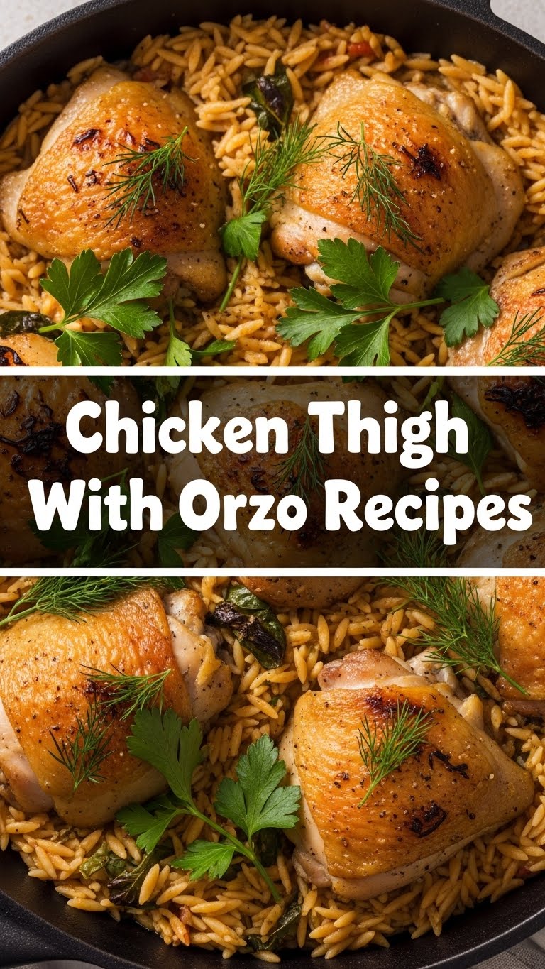 Chicken Thigh With Orzo Recipes