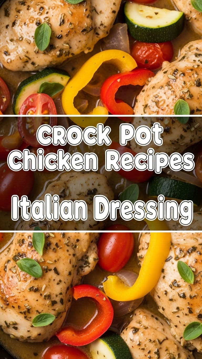 Crock Pot Chicken Recipes Italian Dressing