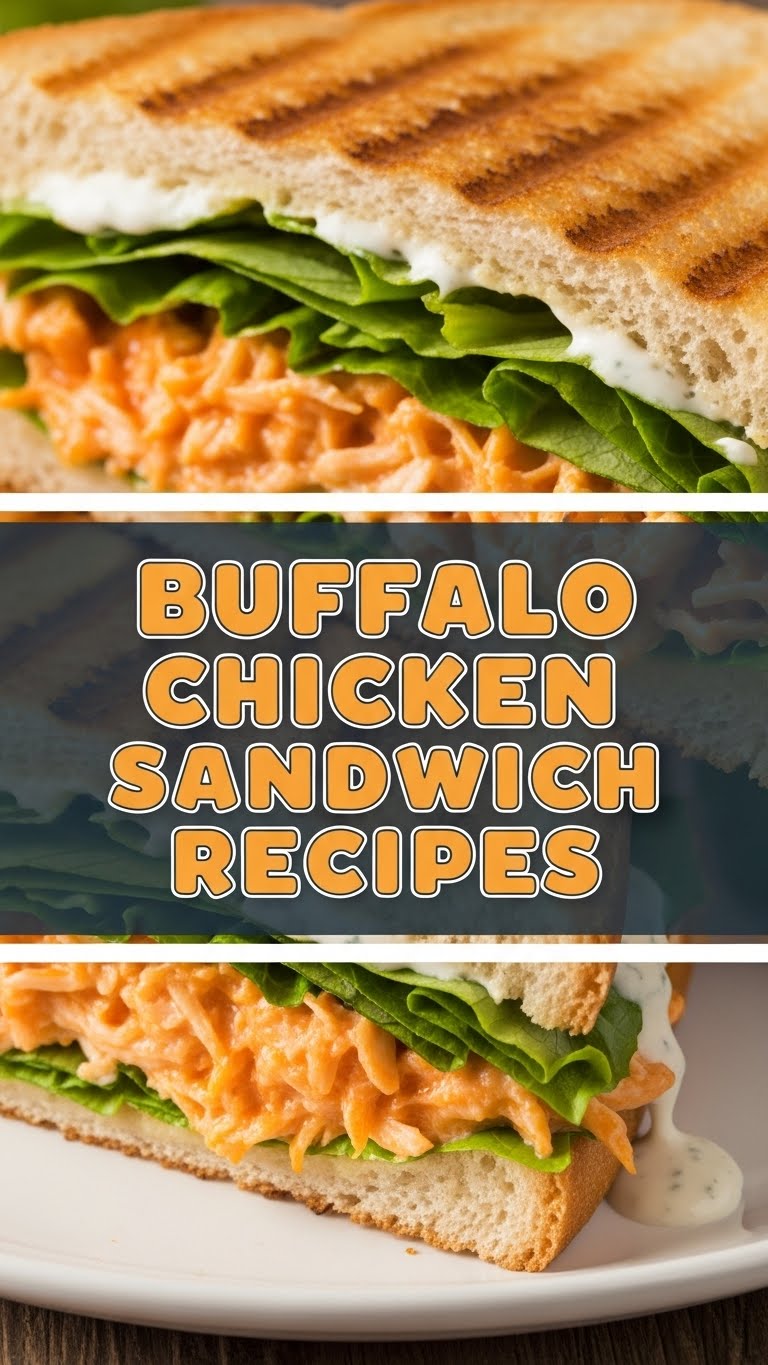 Buffalo Chicken Sandwich Recipes