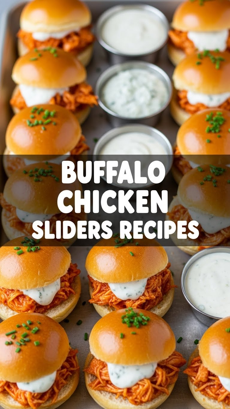 Buffalo Chicken Sliders Recipes
