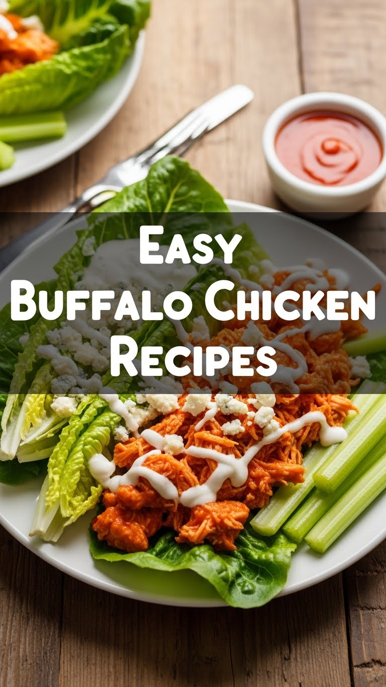 Easy Buffalo Chicken Recipes