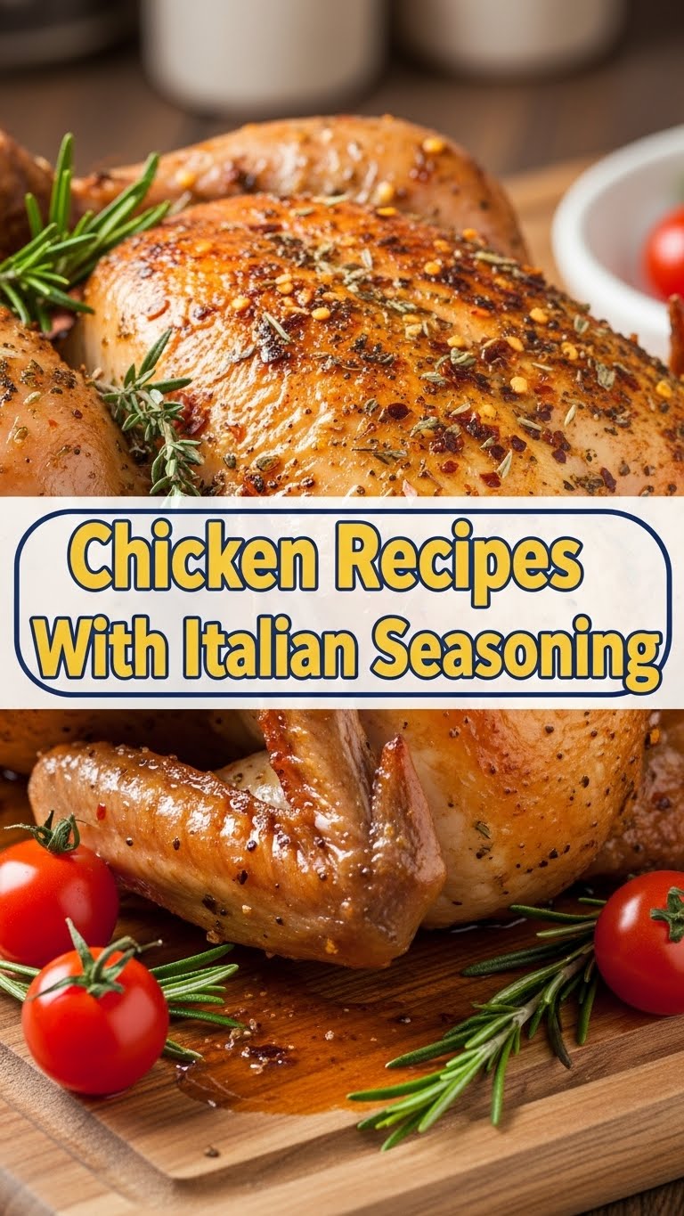Chicken Recipes With Italian Seasoning