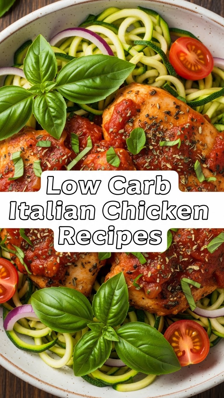 Low Carb Italian Chicken Recipes