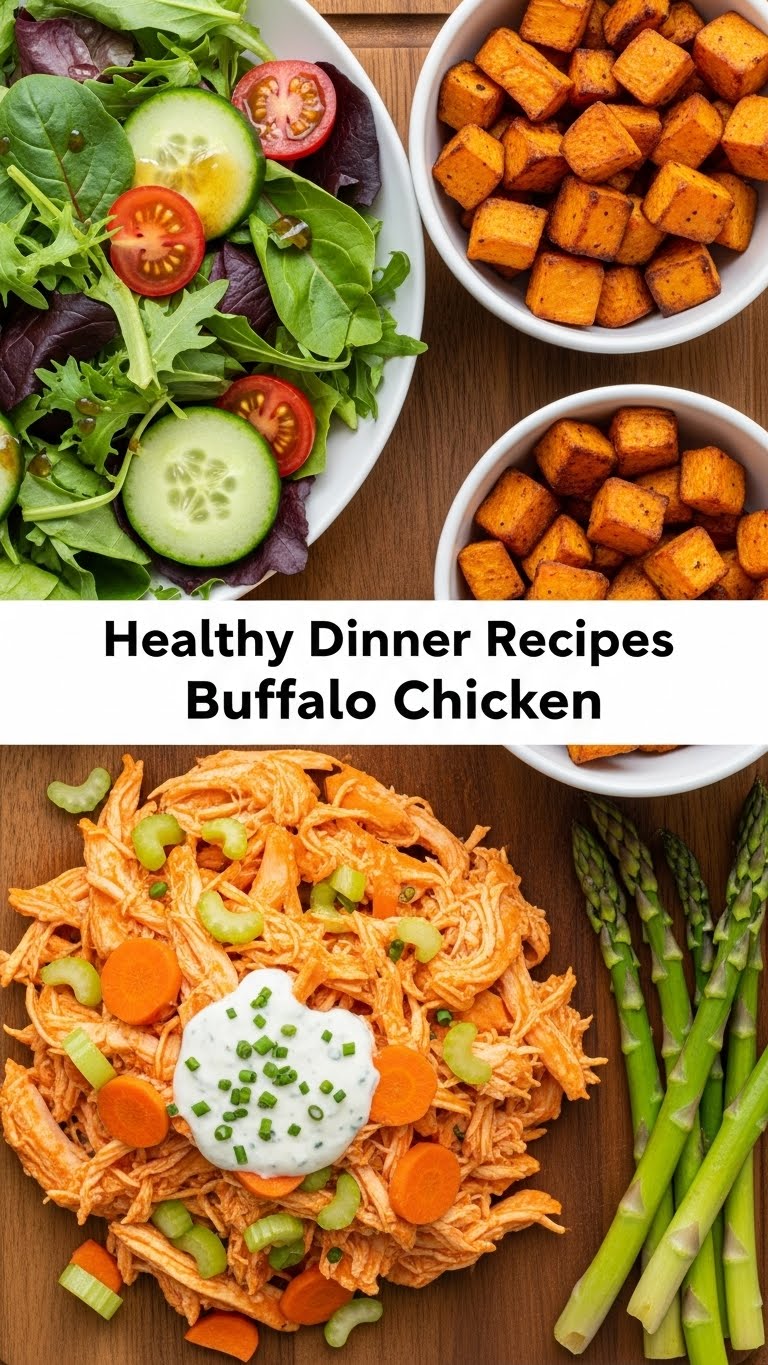 Healthy Dinner Recipes Buffalo Chicken