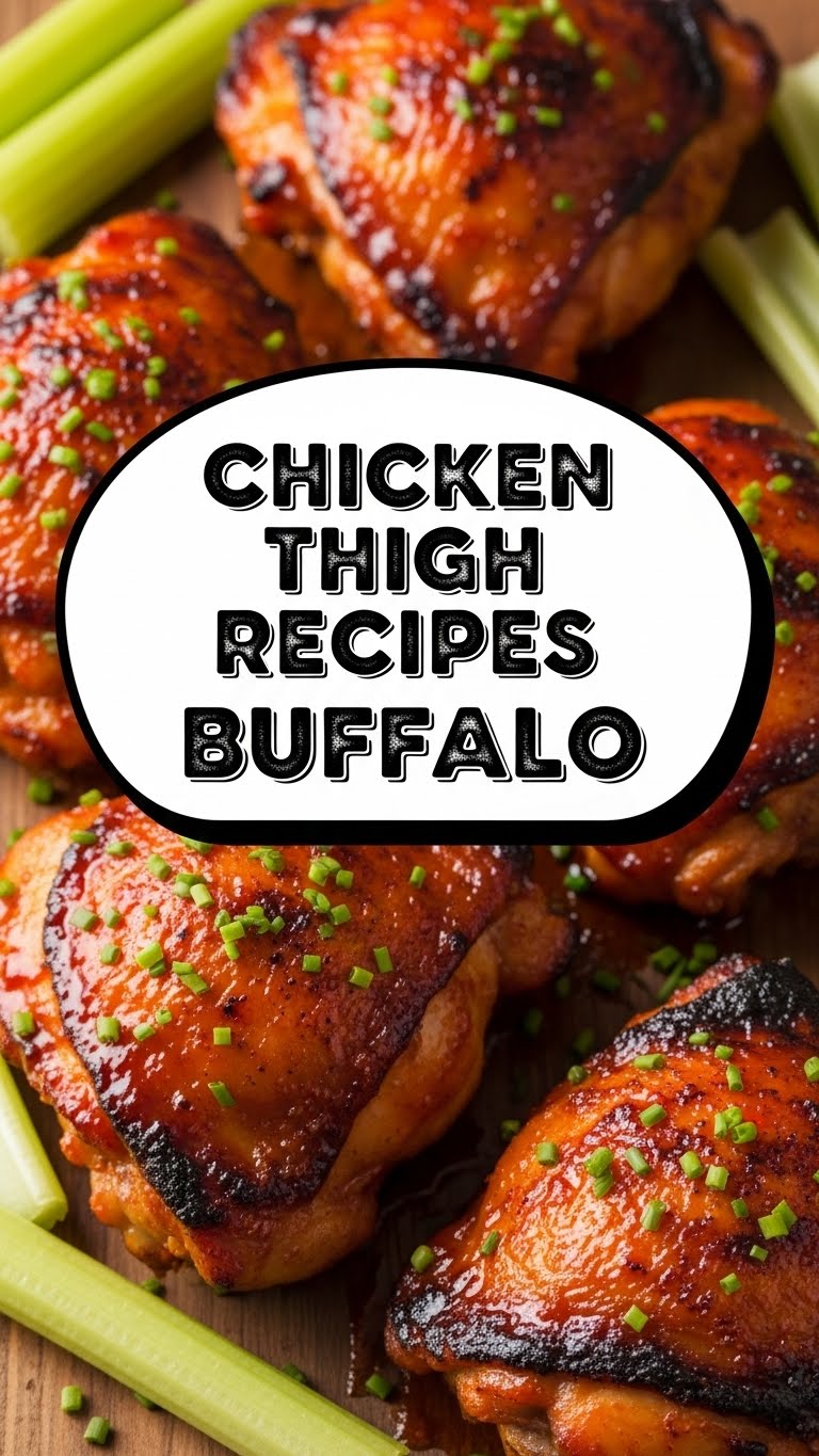 Chicken Thigh Recipes Buffalo