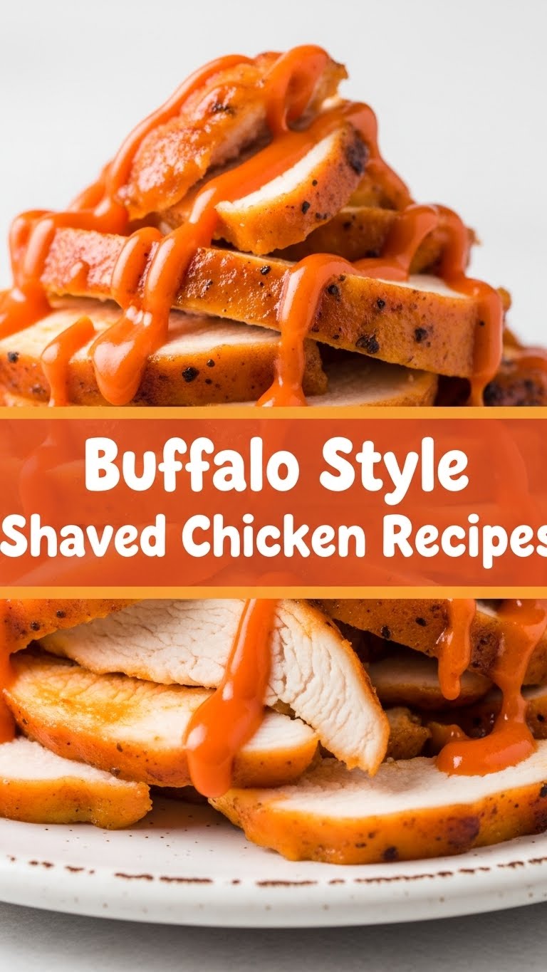 Buffalo Style Shaved Chicken Recipes
