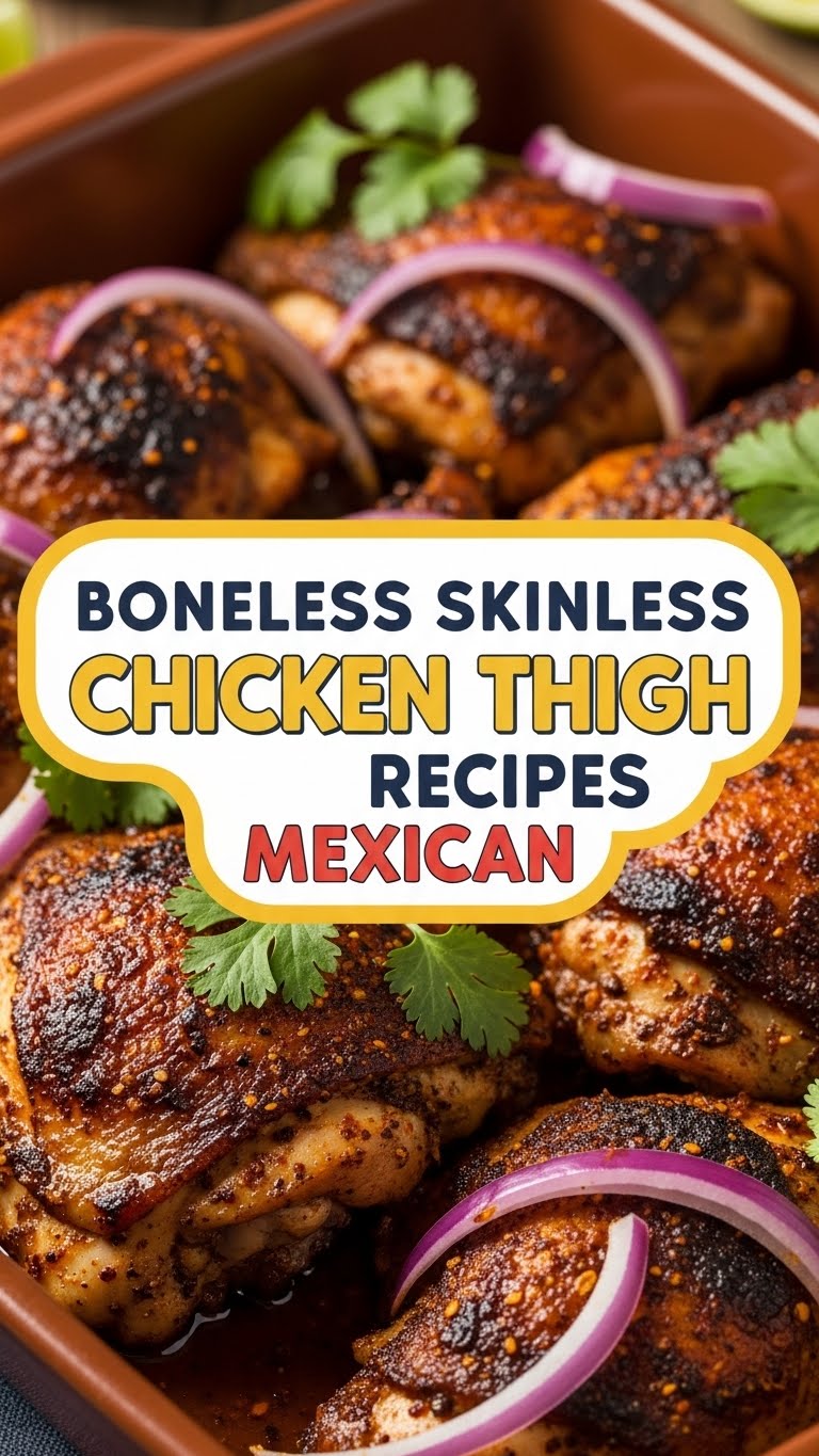 Boneless Skinless Chicken Thigh Recipes Mexican