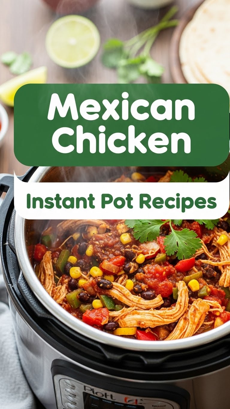 Mexican Chicken Instant Pot Recipes
