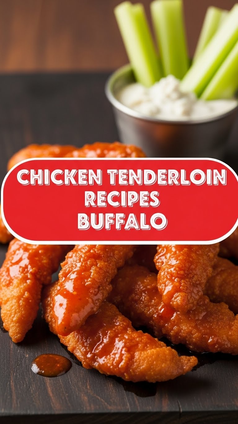 Chicken Tenderloin Recipes Buffalo