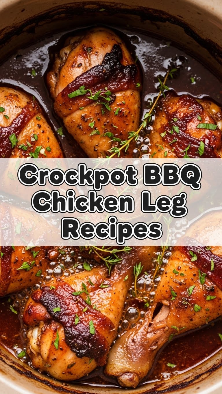 Crockpot BBQ Chicken Leg Recipes
