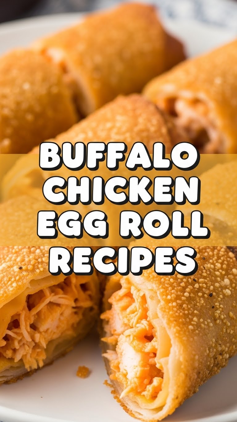 Buffalo Chicken Egg Roll Recipes