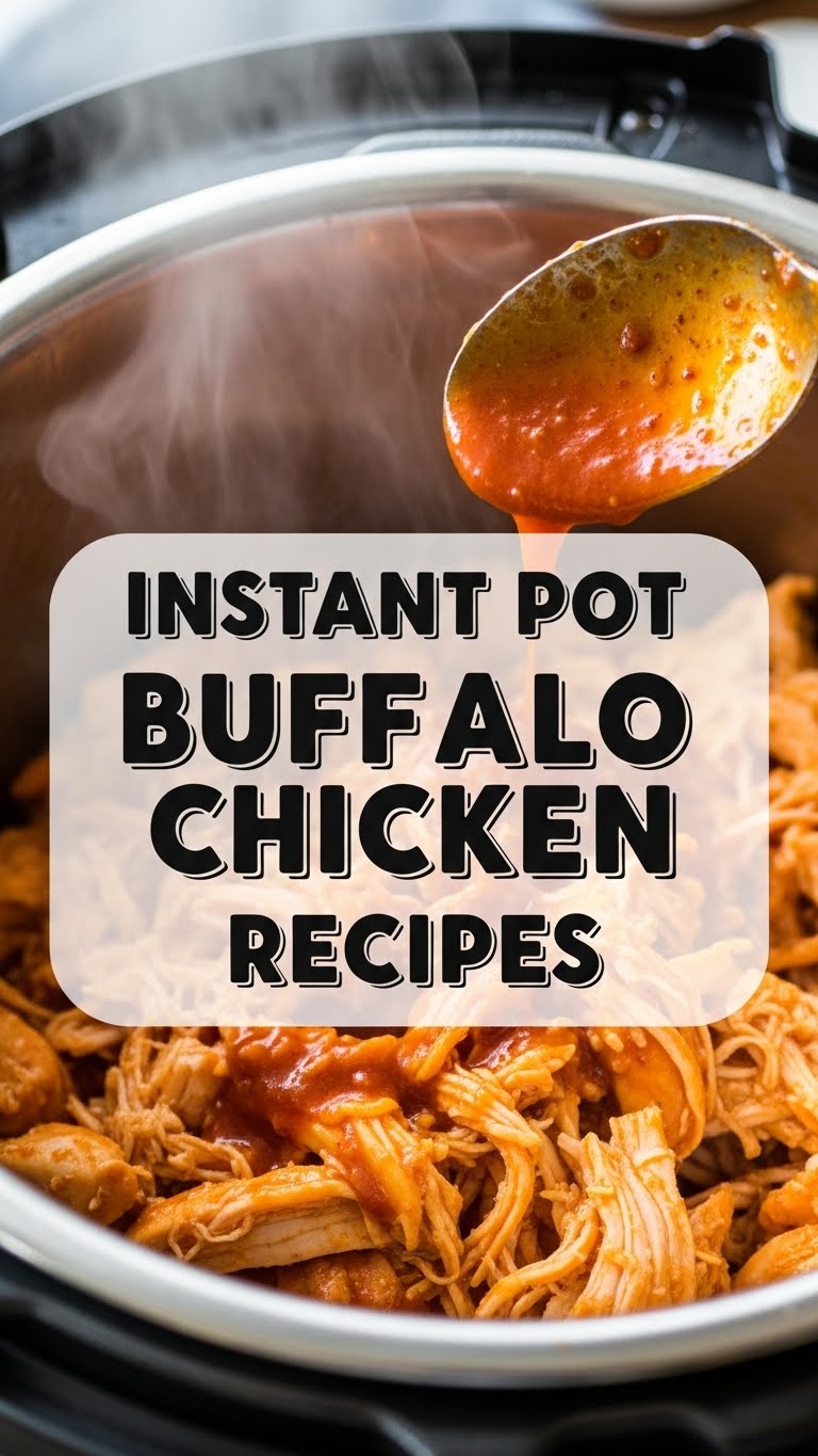 Instant Pot Buffalo Chicken Recipes