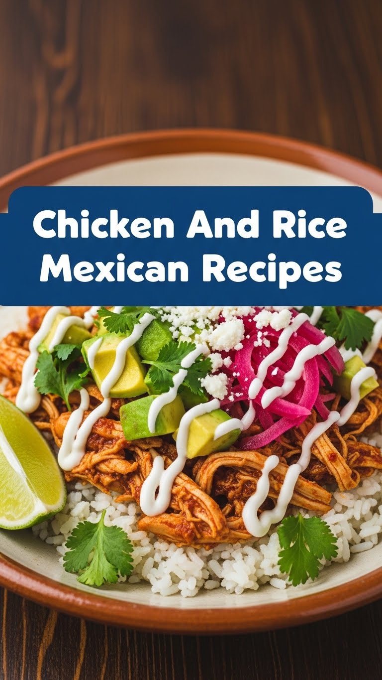 Chicken And Rice Mexican Recipes