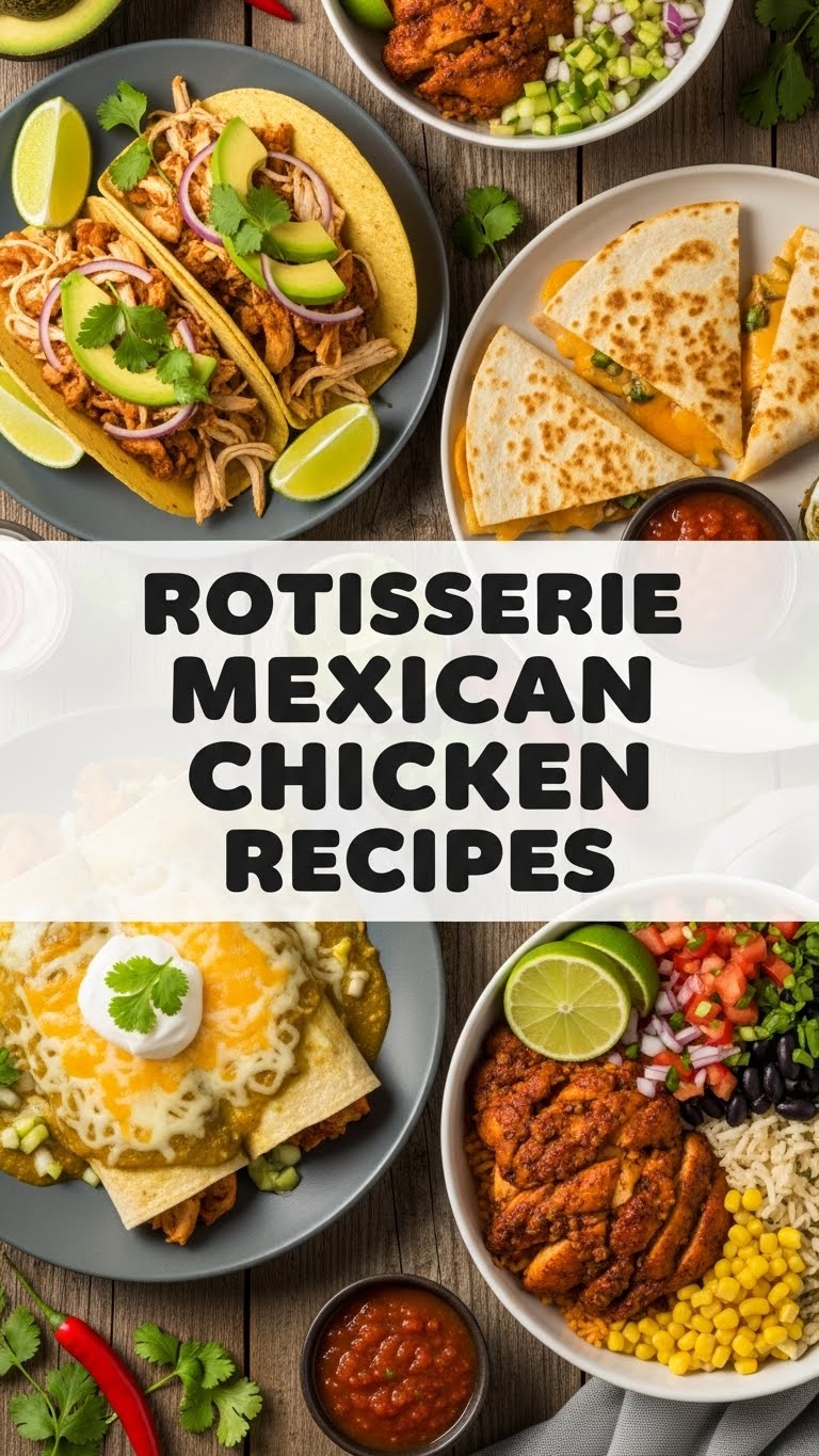 Rotisserie Mexican Chicken Recipes