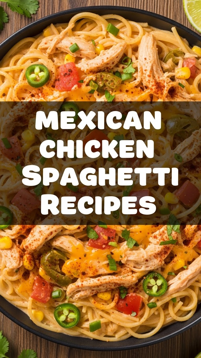 Mexican Chicken Spaghetti Recipes