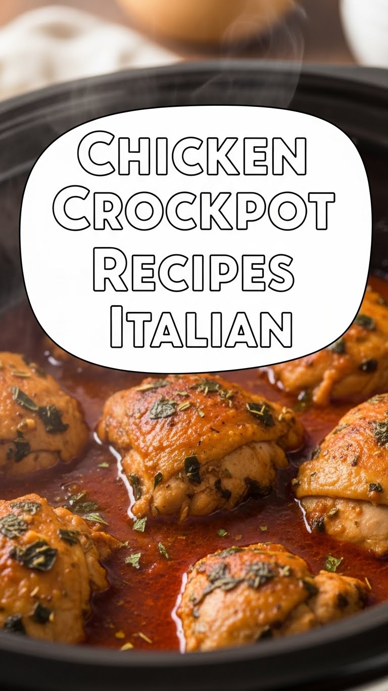 Chicken Crockpot Recipes Italian