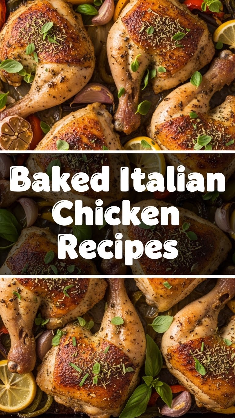 Baked Italian Chicken Recipes
