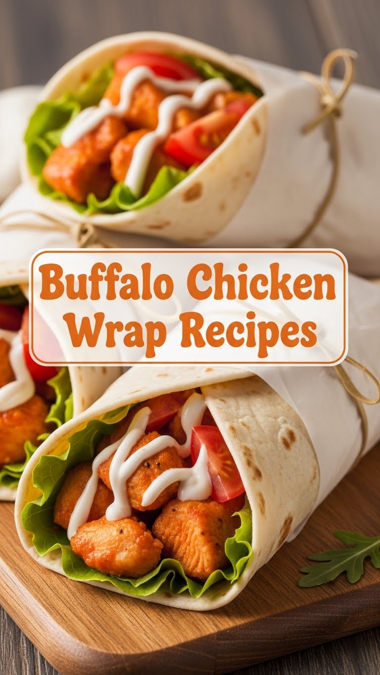 Buffalo Chicken Wrap Recipes