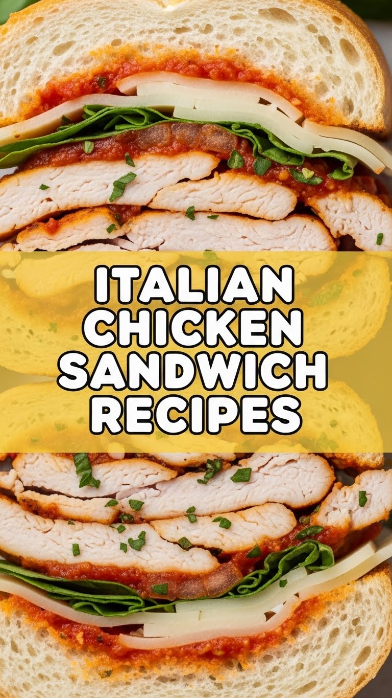 Italian Chicken Sandwich Recipes