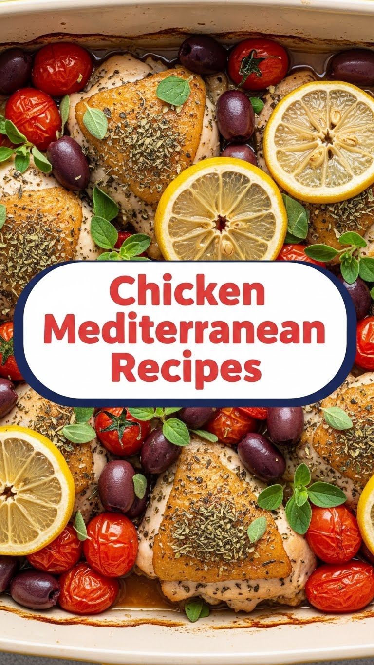 Chicken Mediterranean Recipes