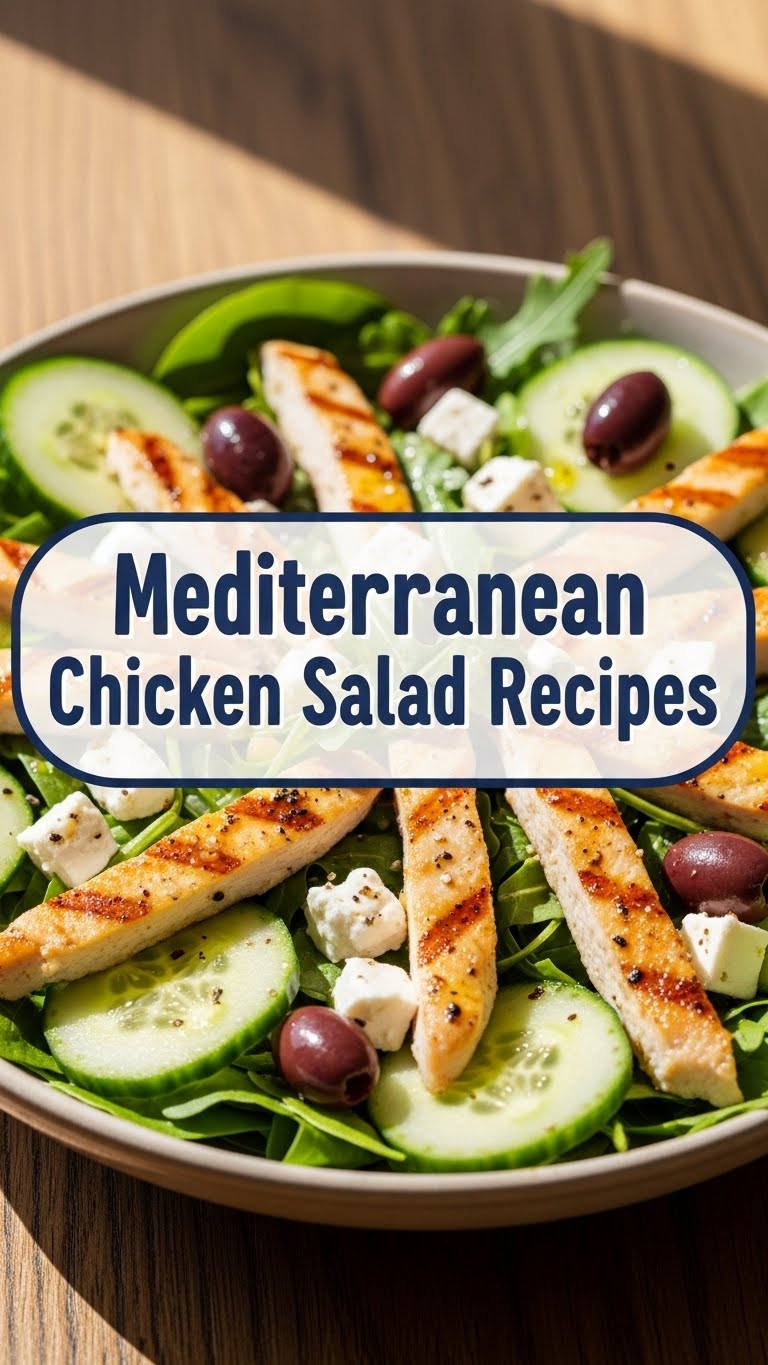 Mediterranean Chicken Salad Recipes