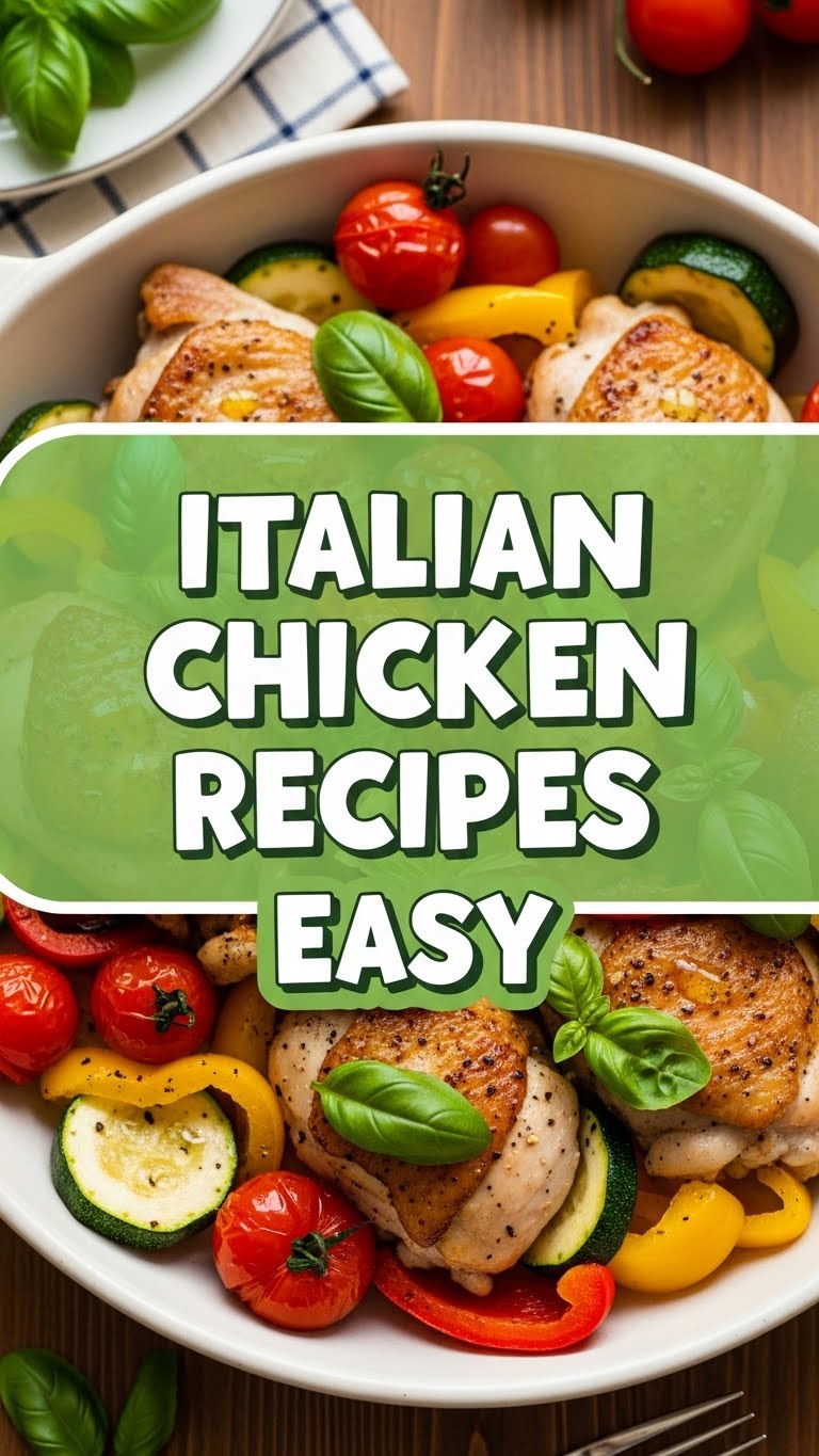 Italian Chicken Recipes Easy