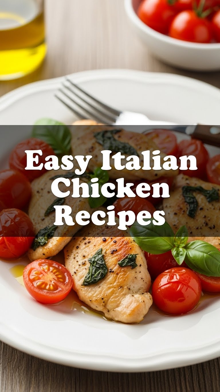 Easy Italian Chicken Recipes