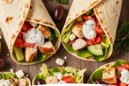Mediterranean Chicken Wrap Recipes