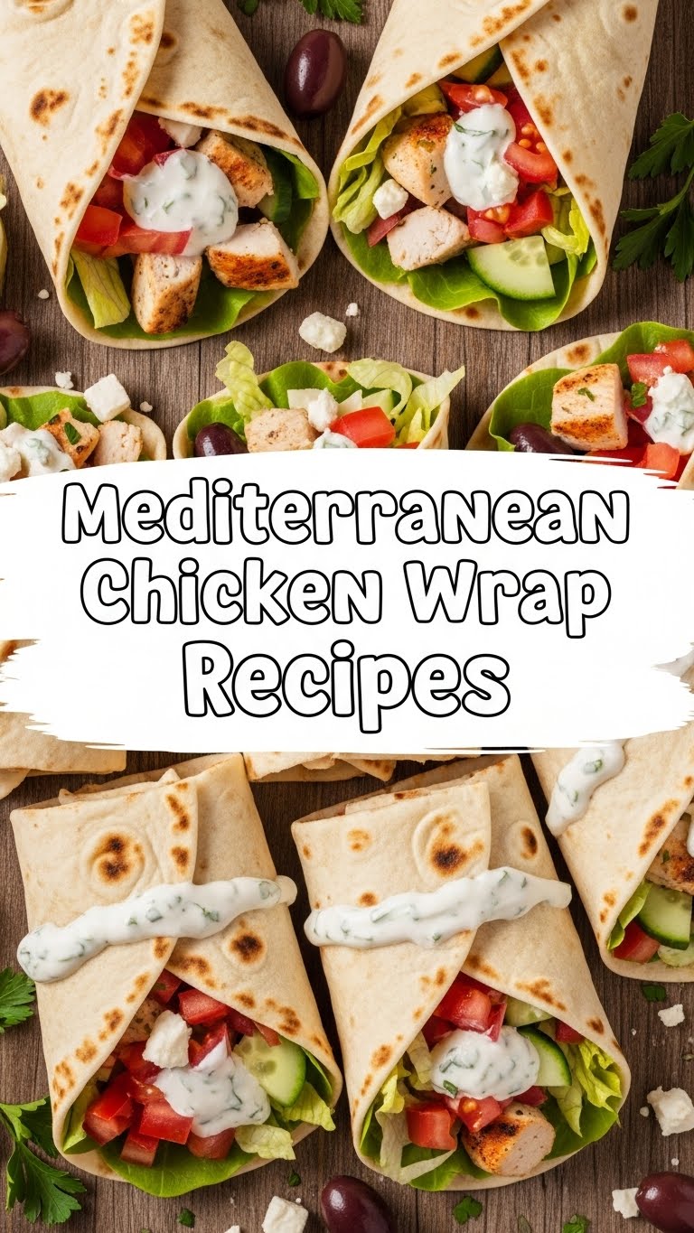 Mediterranean Chicken Wrap Recipes