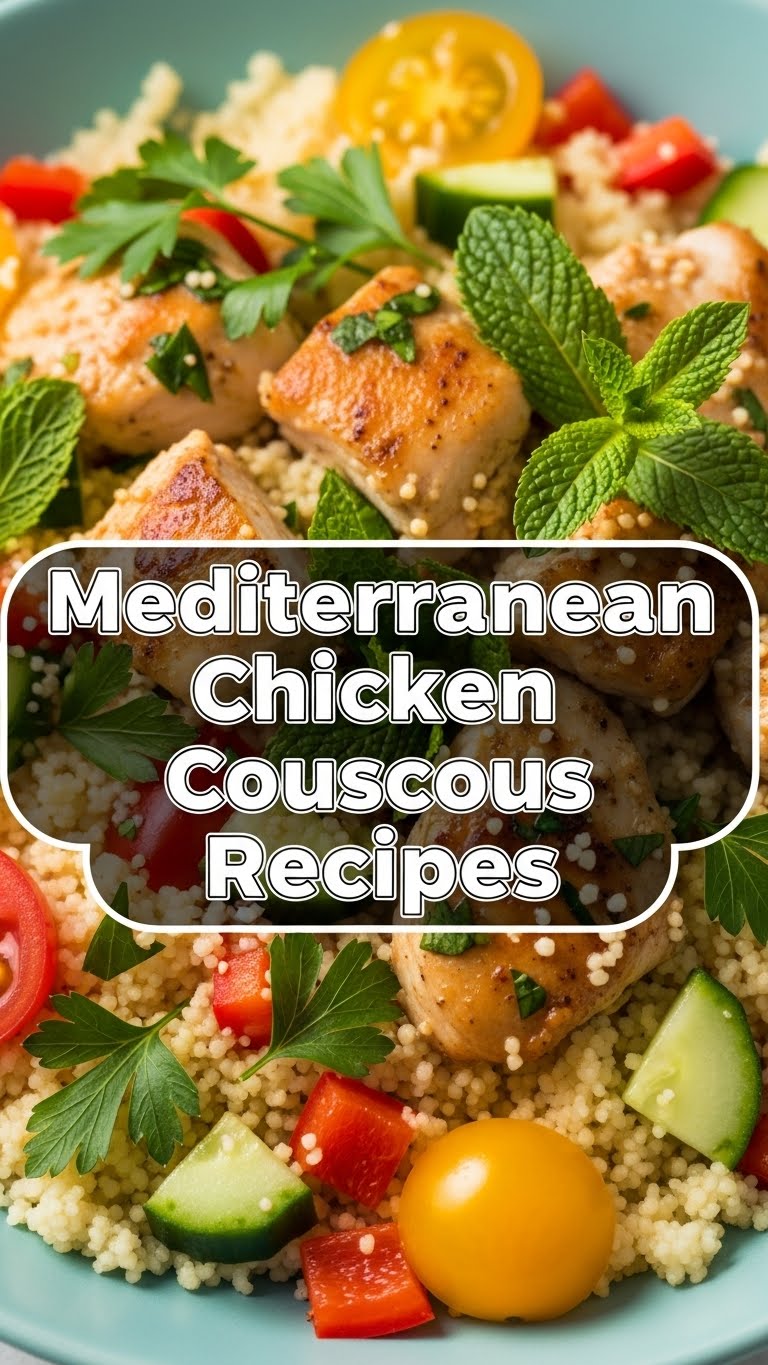 Mediterranean Chicken Couscous Recipes