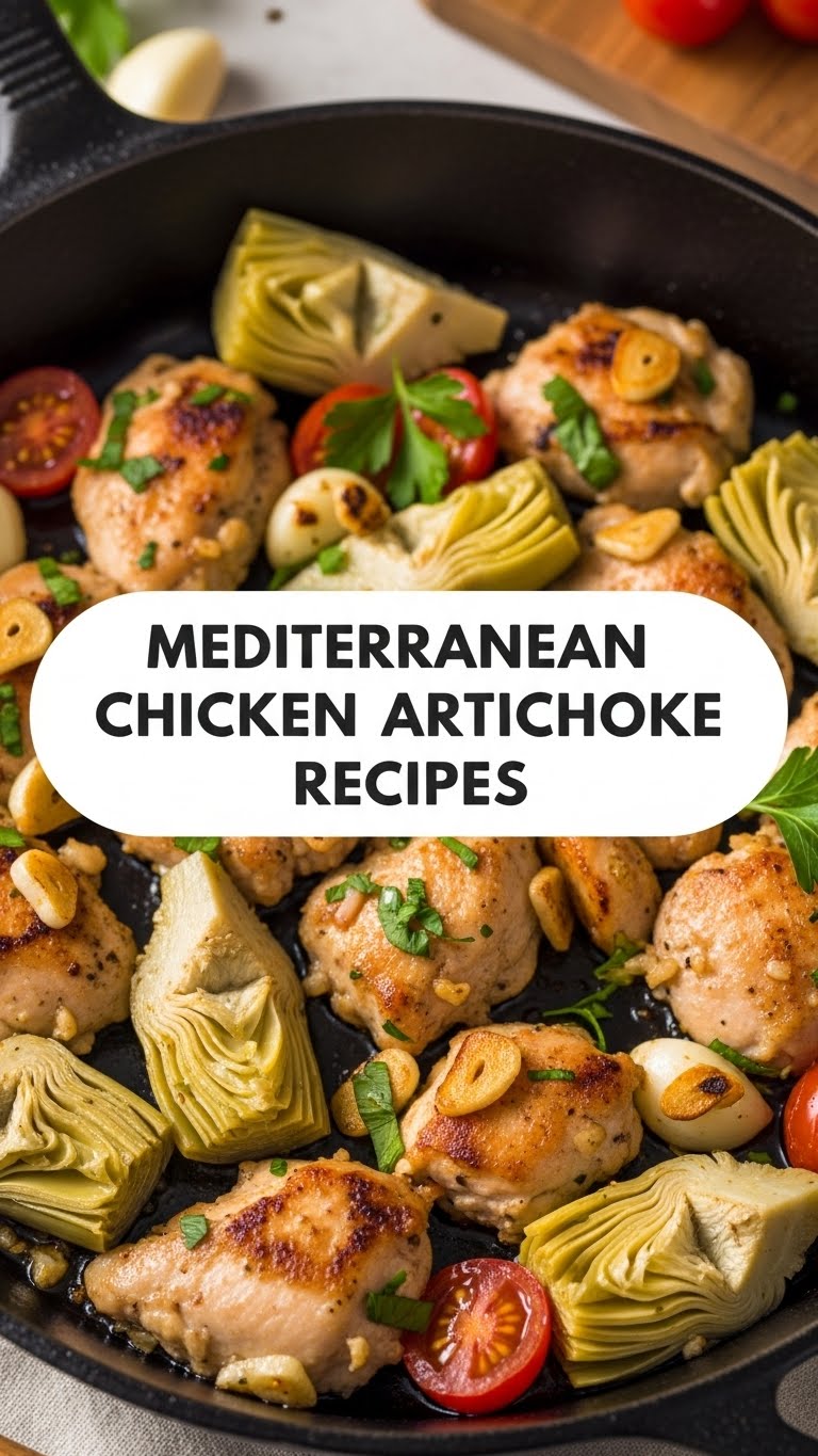 Mediterranean Chicken Artichoke Recipes