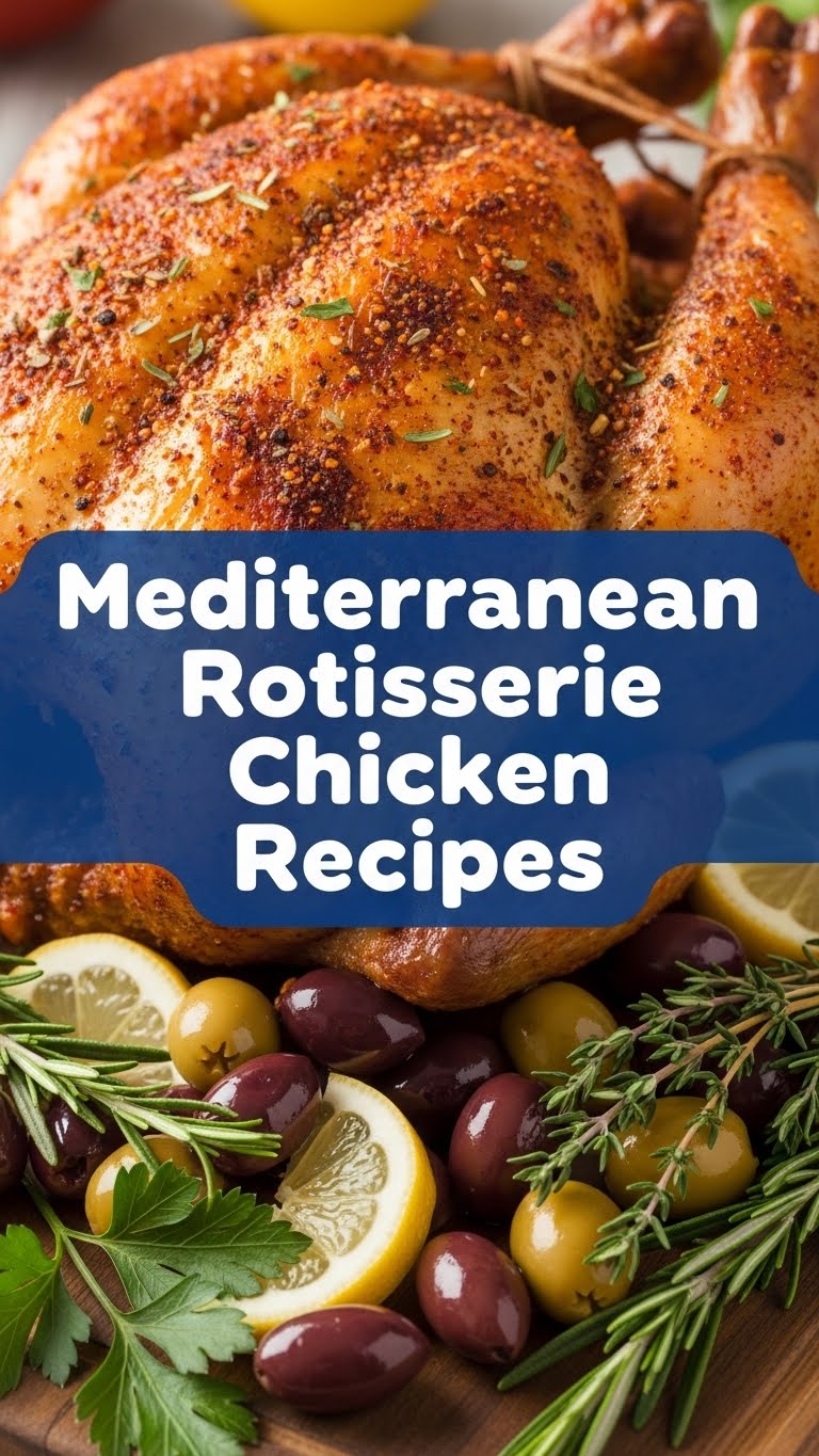 Mediterranean Rotisserie Chicken Recipes