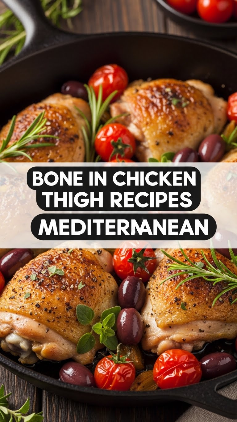 Bone In Chicken Thigh Recipes Mediterranean