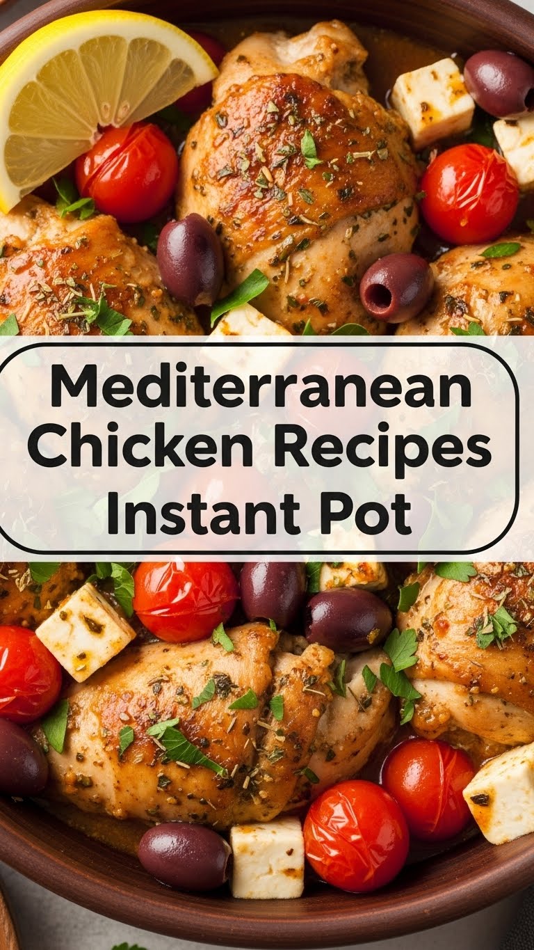 Mediterranean Chicken Recipes Instant Pot