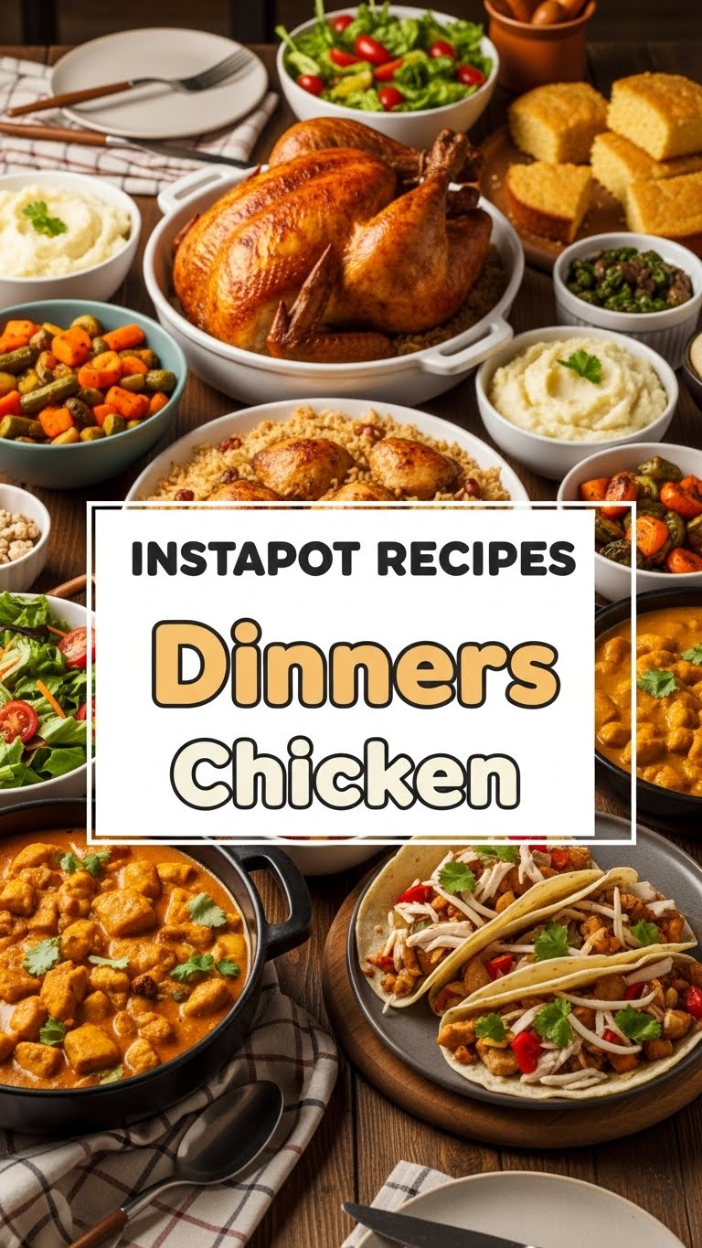 Instapot Recipes Dinners Chicken