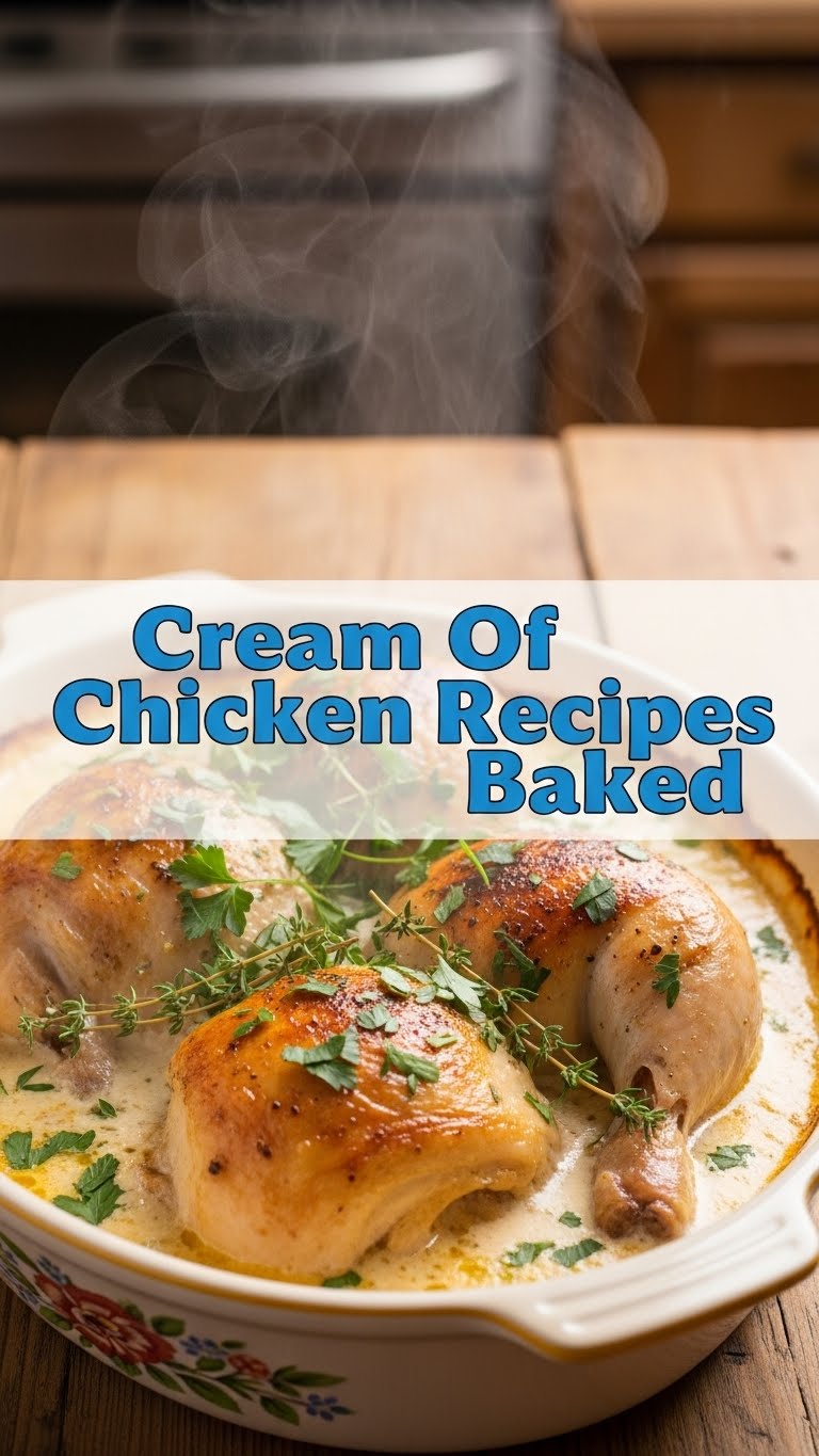 Cream Of Chicken Recipes Baked