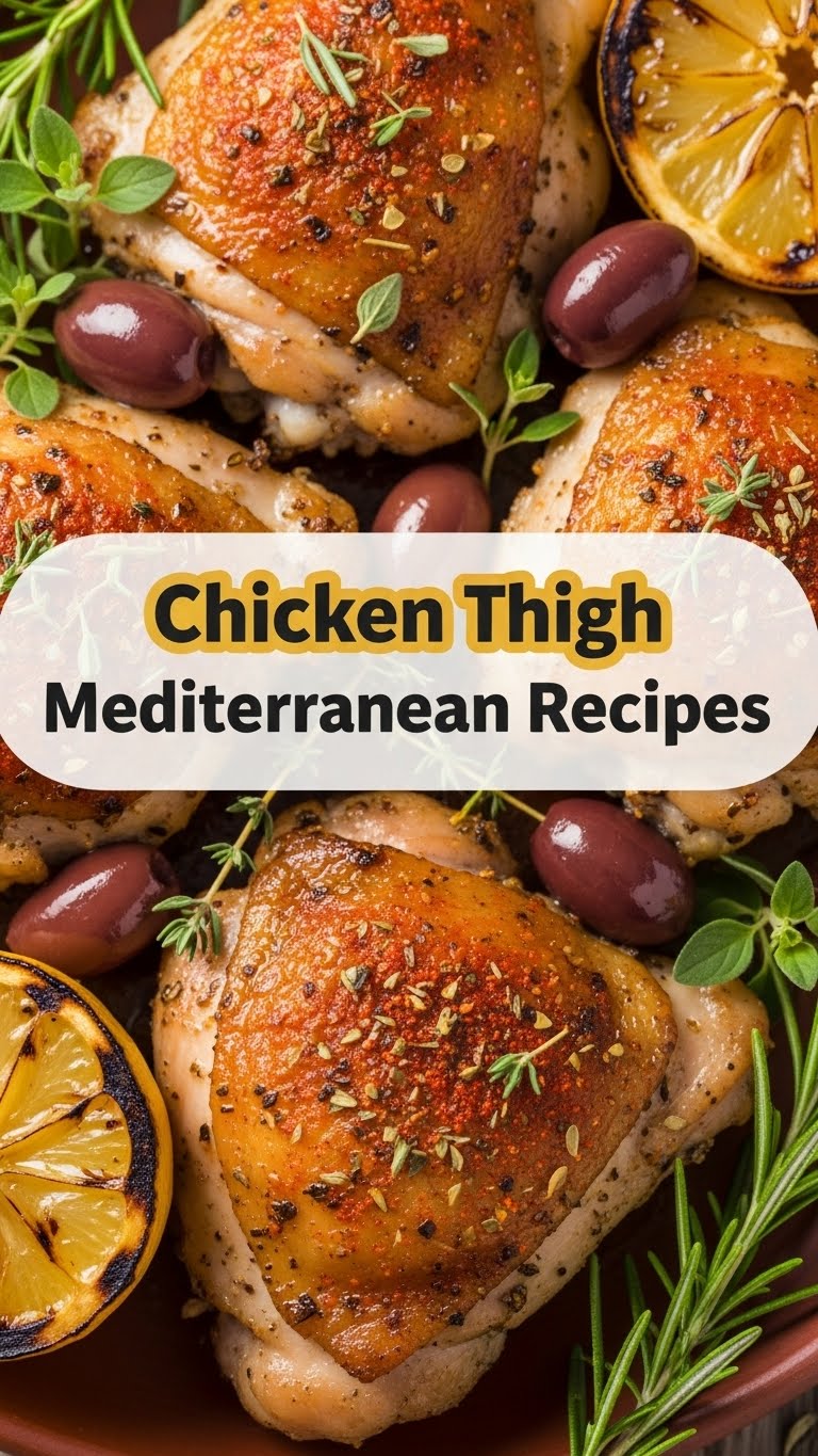 Chicken Thigh Mediterranean Recipes