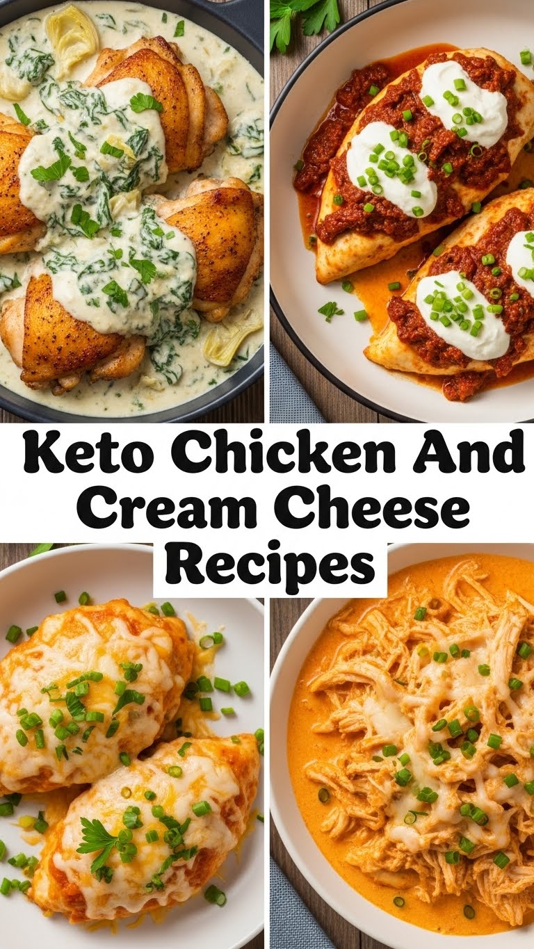 Keto Chicken And Cream Cheese Recipes